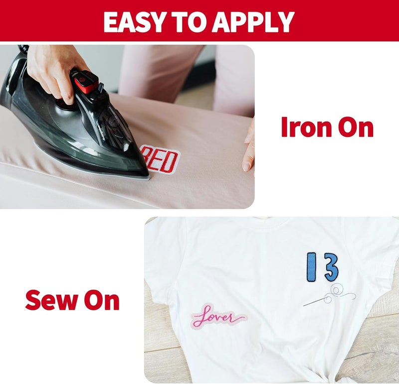 OXDFK 8 PCS Music Singer Embroidered Iron on Patches, Pop Musician's Singer Embroidered Iron on Patches, Sew on Applique Embroidery Repair Patch, DIY Craft Accessories for Music Fans - Image 4